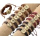 Leather Zodiac Bracelet - pick your sign